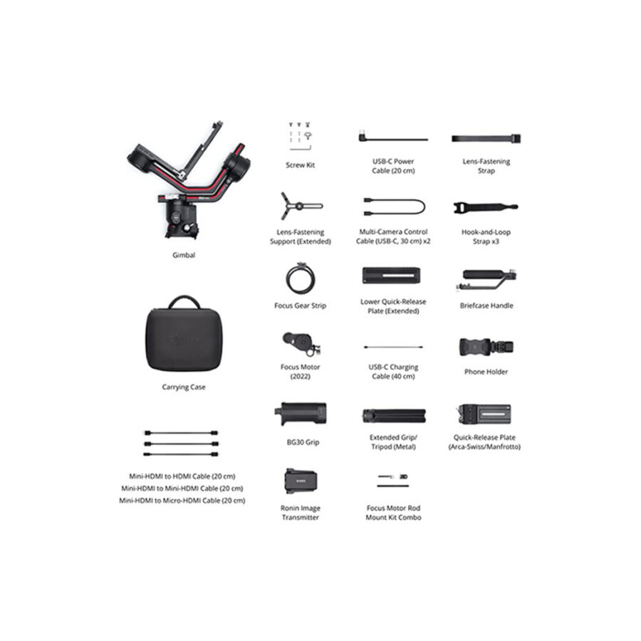 DJI Ronin RS3 PRO Combo Gimbal Stabilizer - Image 7