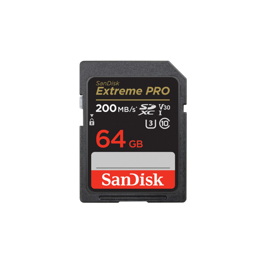 SD 64GB Sandisk Extreme Pro 200MB/s