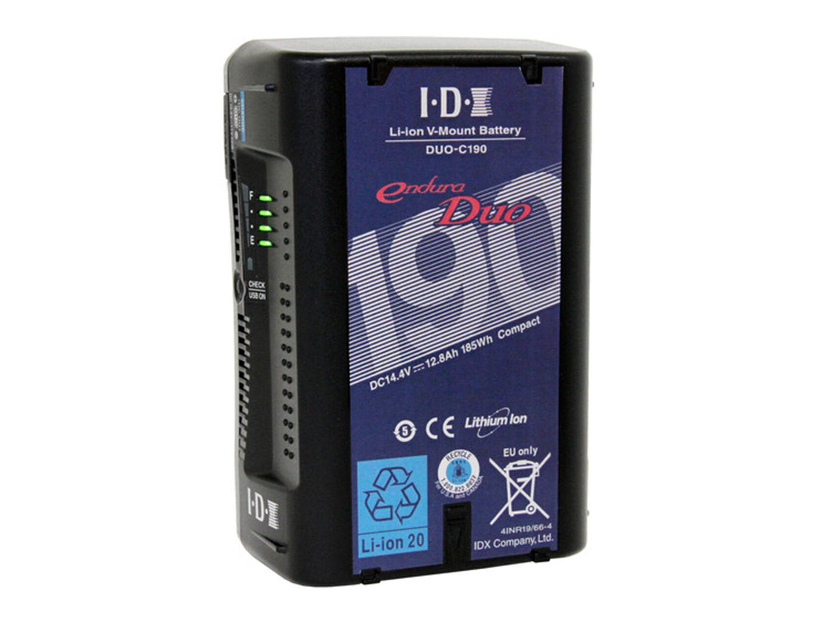 IDX DUO-C190 185Wh Li-Ion V-Mount Battery