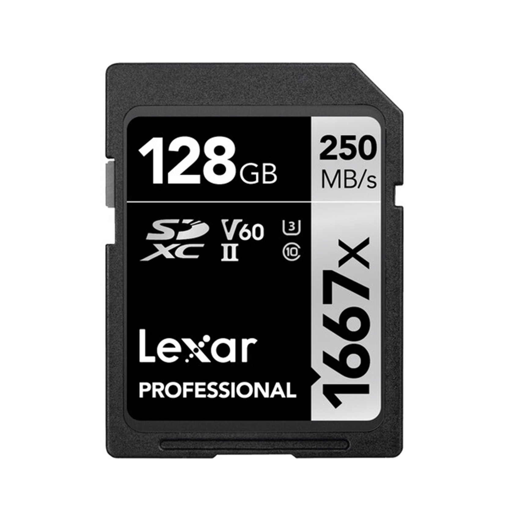 Lexar 128GB Professional 1667x UHS-II SDXC 1