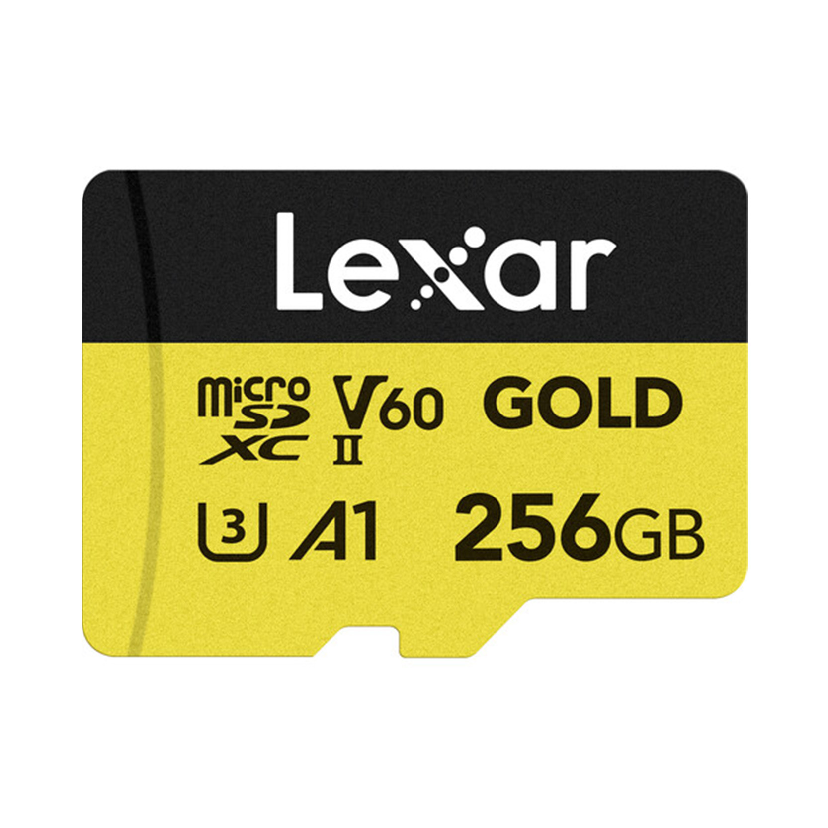 Lexar 256GB Professional GOLD UHS-II microSDXC