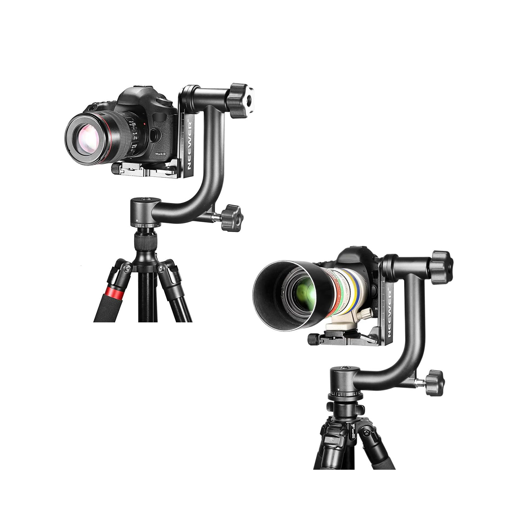 Neewer 360 Degree Panoramic Gimbal Tripod Head - Image 8