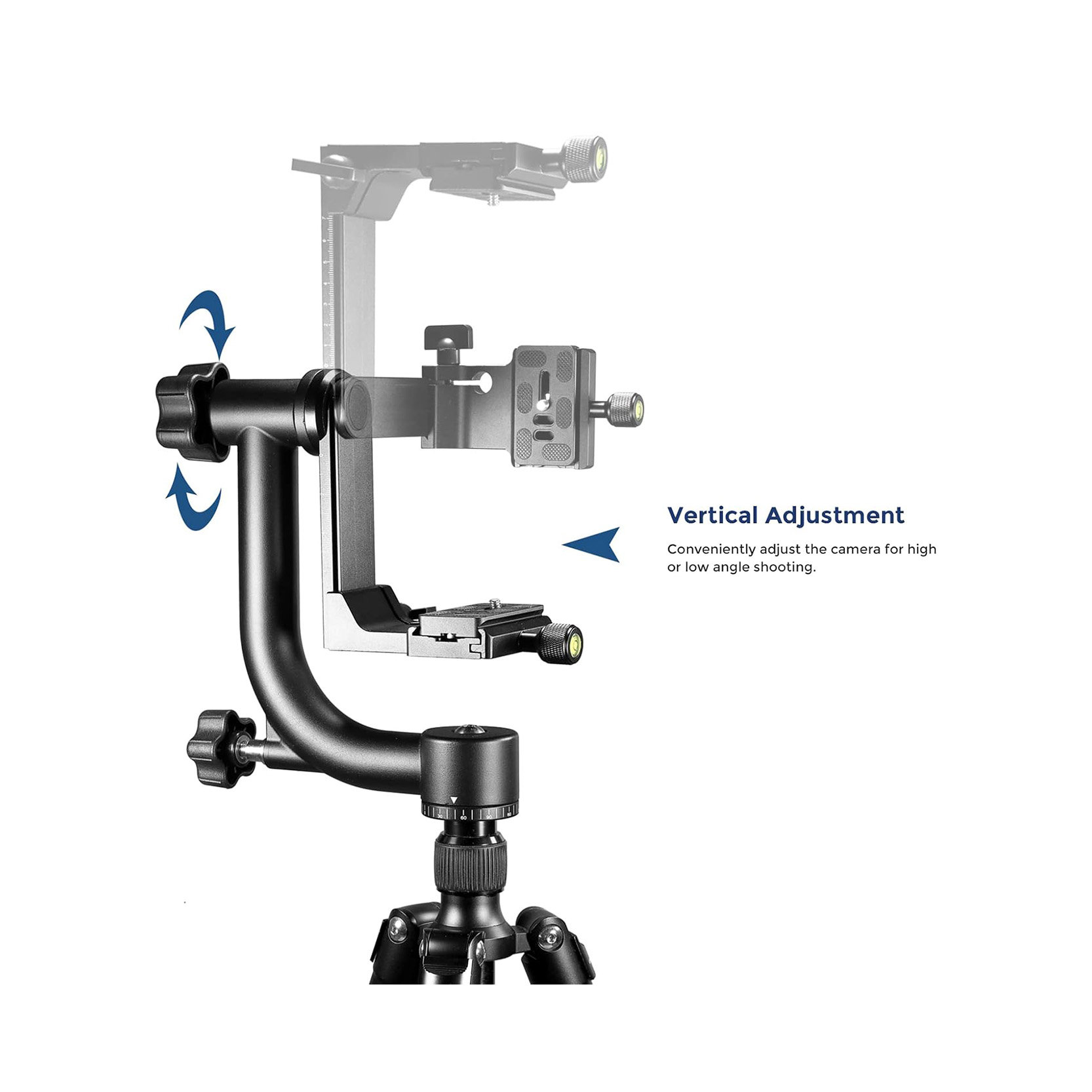 Neewer 360 Degree Panoramic Gimbal Tripod Head - Image 5