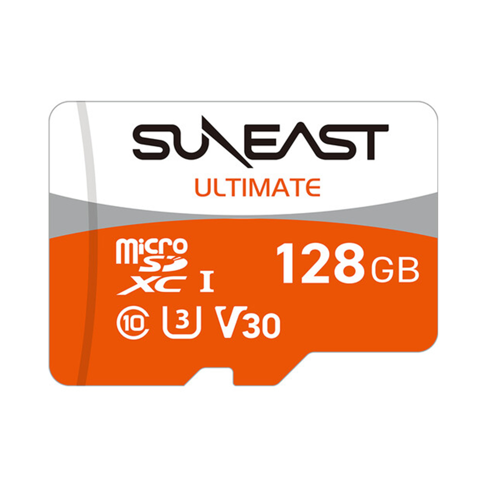 SUNEAST 128Gb Ultimate Orange UHS-I microSDXC